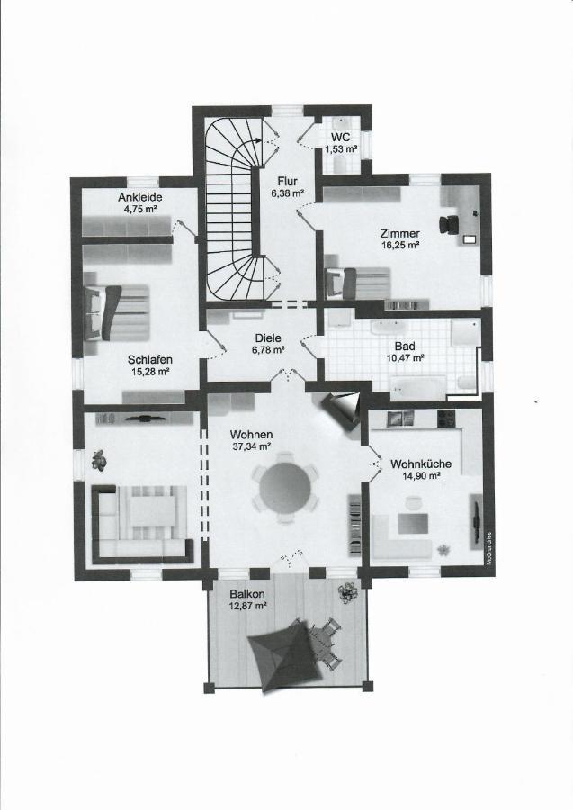 Appartamento Helle Terrassenwohnung In Traumlage Von *